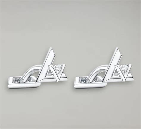 louis vuitton cufflinks gold|LV Volt One Cufflinks, White Gold And Diamonds .